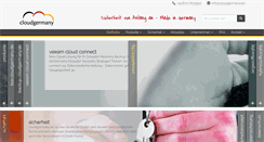 Desktop Screenshot of cloudgermany.de