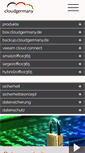 Mobile Screenshot of cloudgermany.de